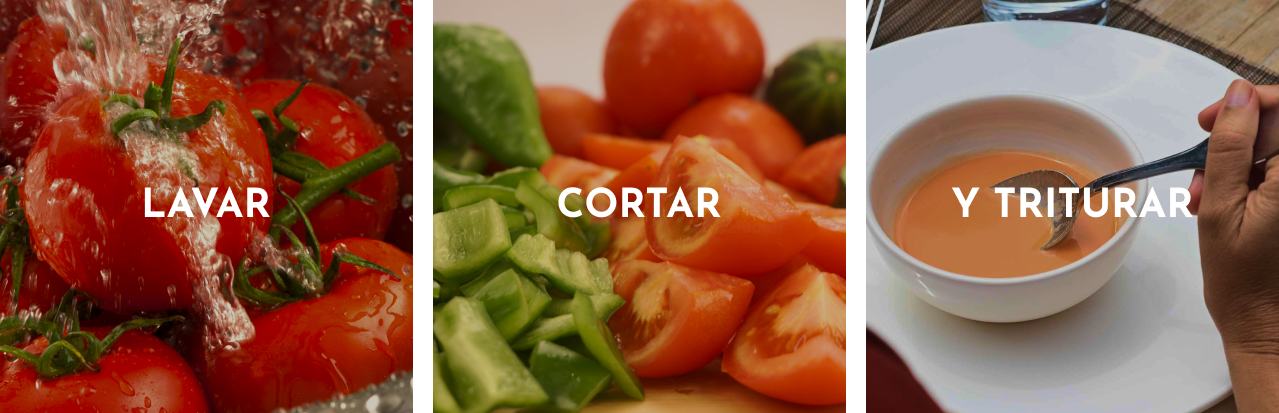 Paso para crear nuestro salmorejo casero