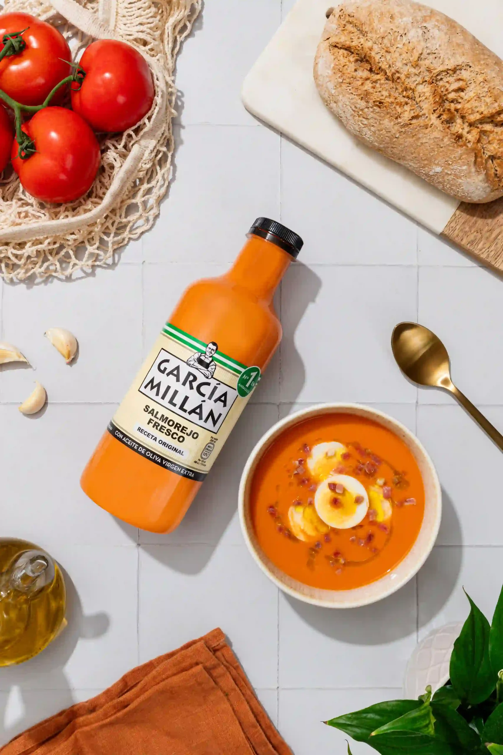 Salmorejo Fresco Receta Original 1L - Imagen 5