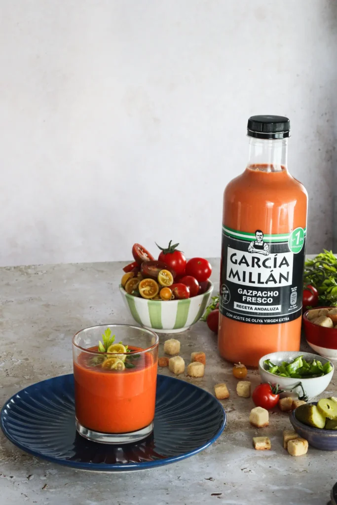 Gazpacho tradicional andaluz botella de un litro
